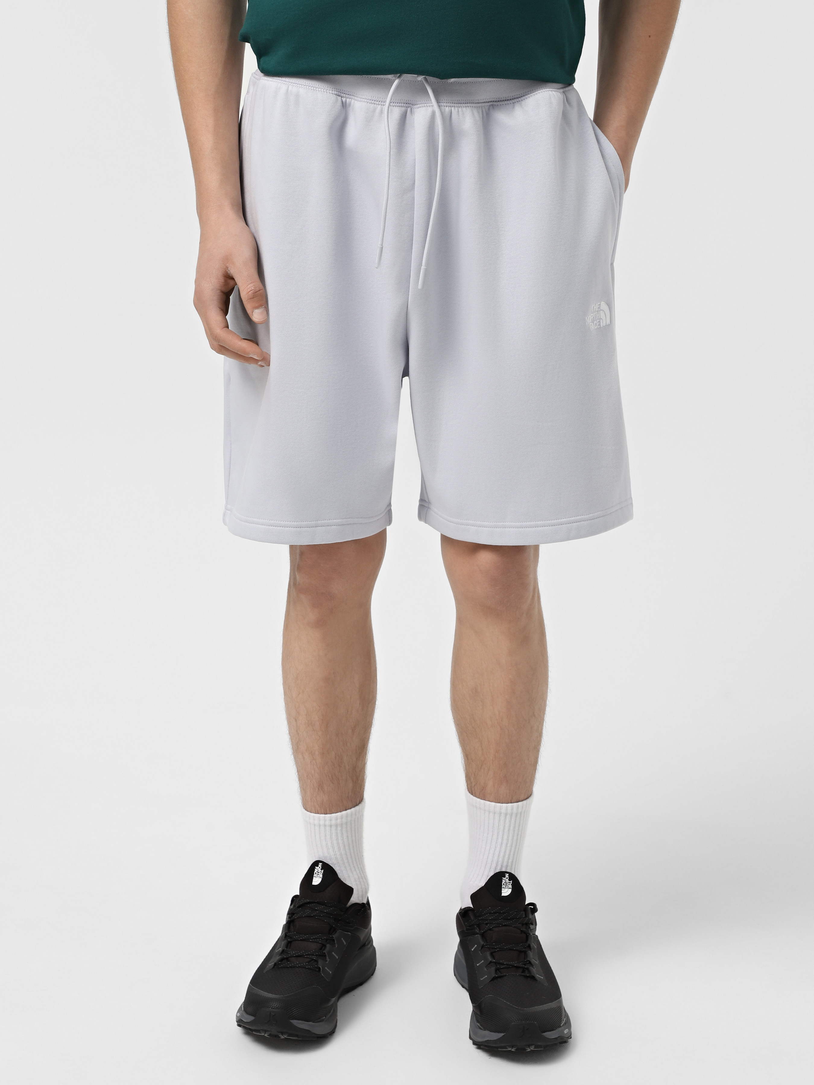Чоловічі Повсякденні шорти The North Face Essential (N6860) колір сірий, матеріал бавовна/поліестер The North Face - купити в Україні