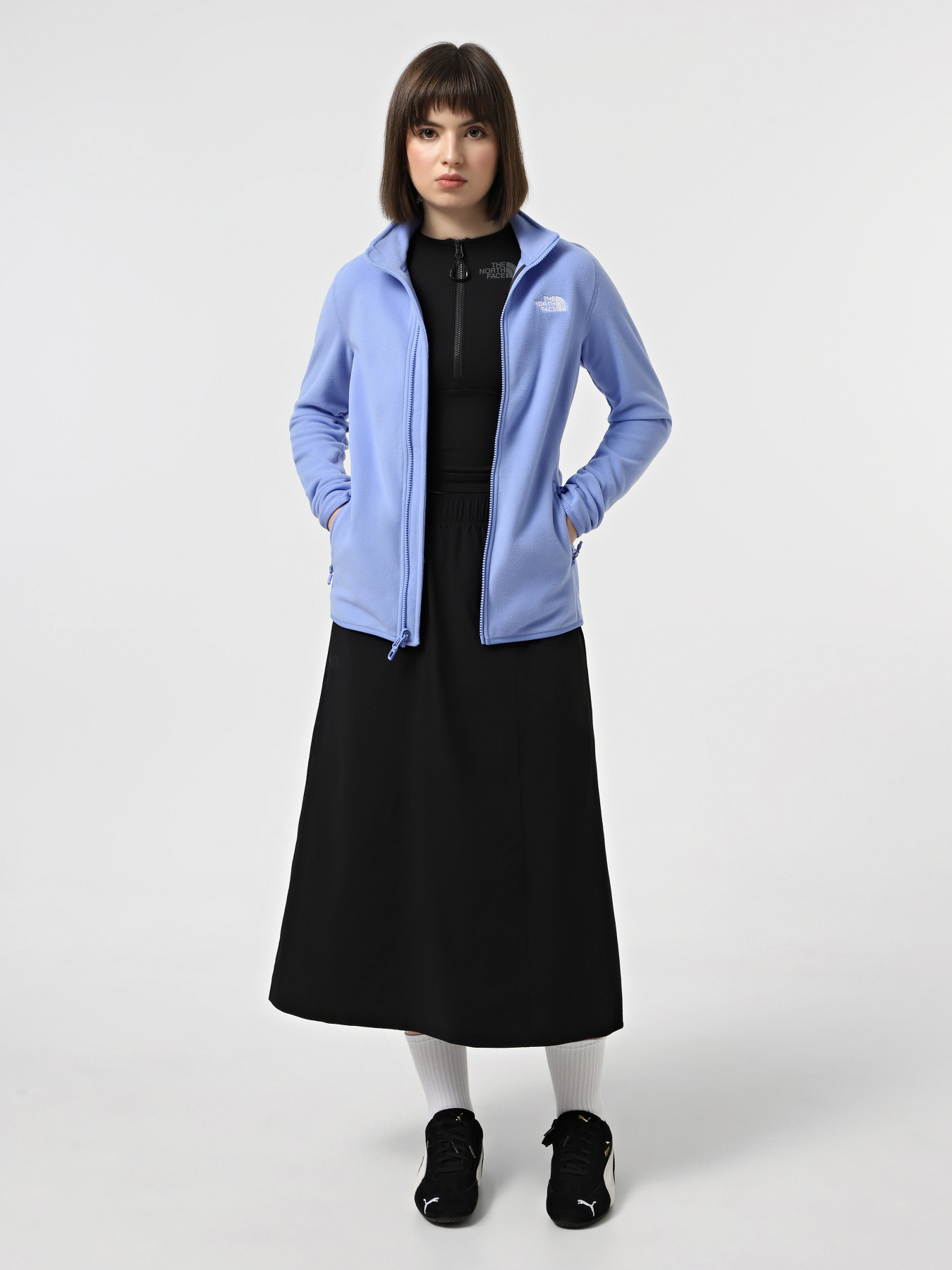 Кофта The North Face 100 Glacier Full-Zip Fleece модель NF0A855O0YI1 Фото