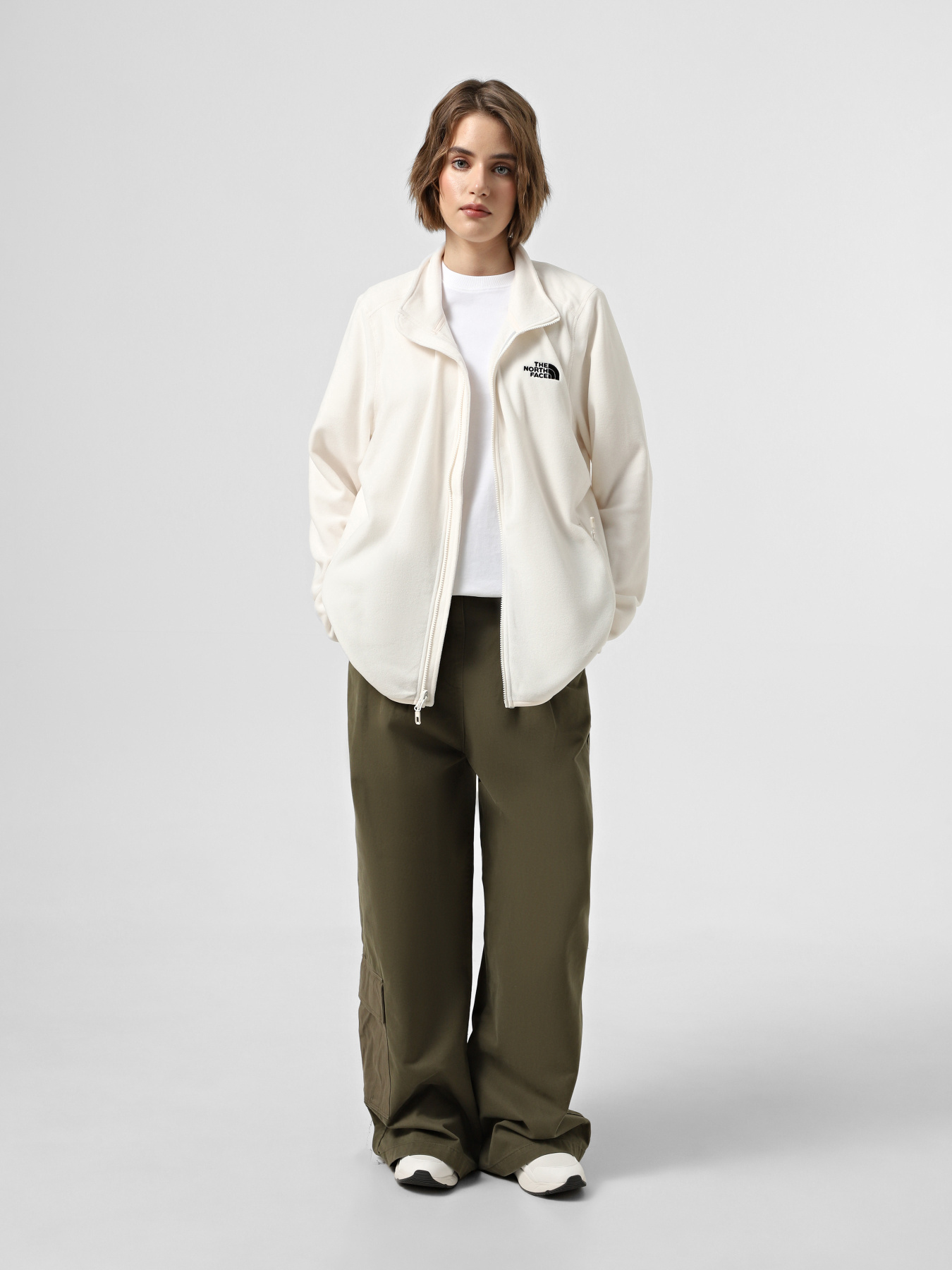 Кофта The North Face 100 Glacier Full Zip модель NF0A856VQLI1 Фото