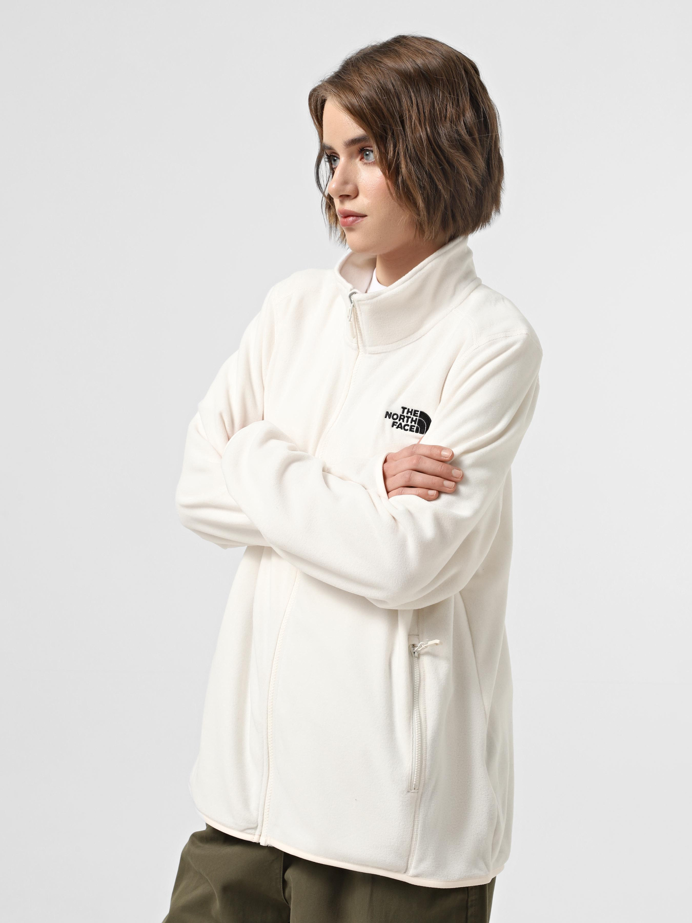 Кофта The North Face 100 Glacier Full Zip модель NF0A856VQLI1 Фото