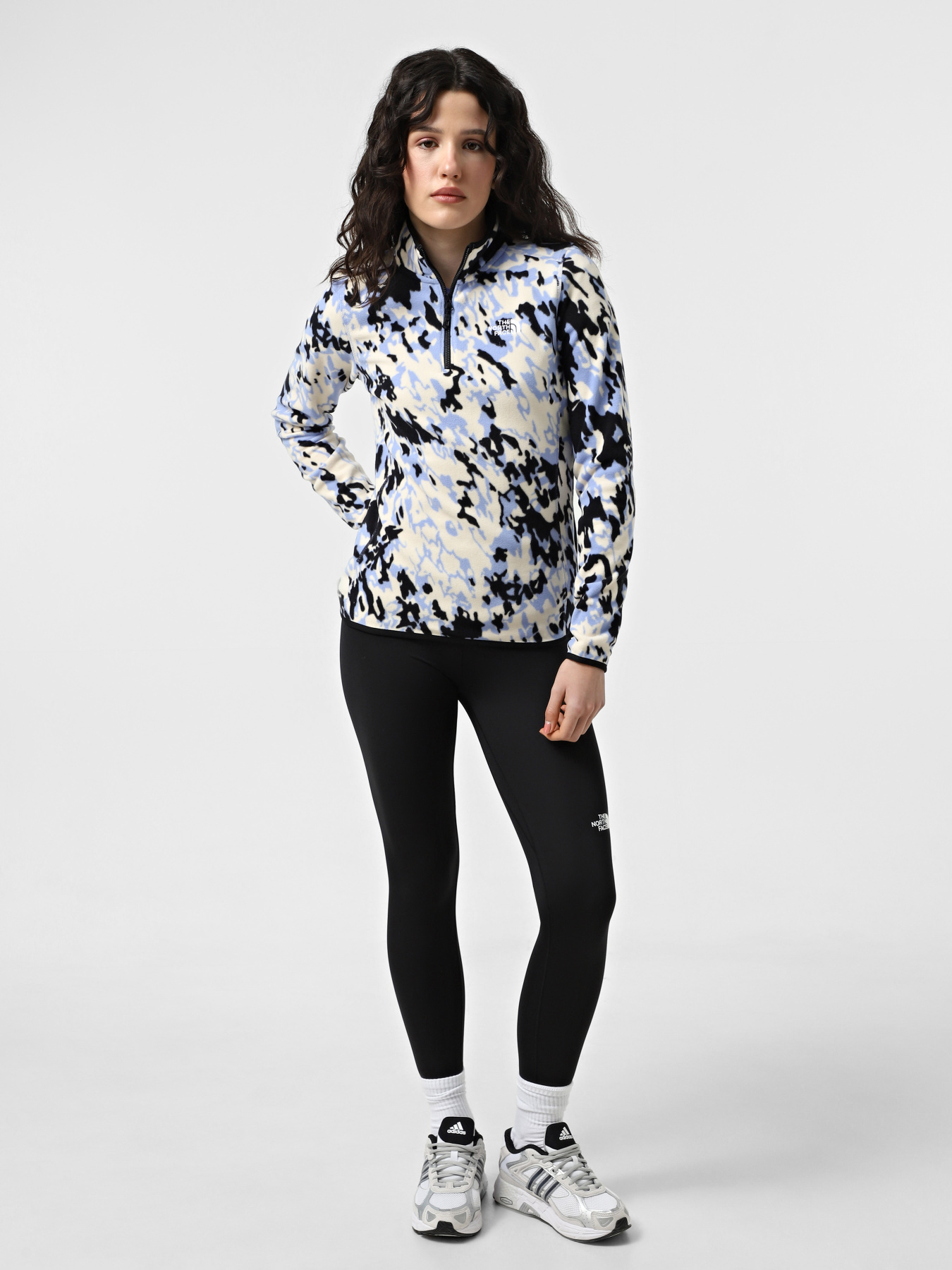 Кофта The North Face 100 Glacier Printed Fleece модель NF0A859165U1 Фото