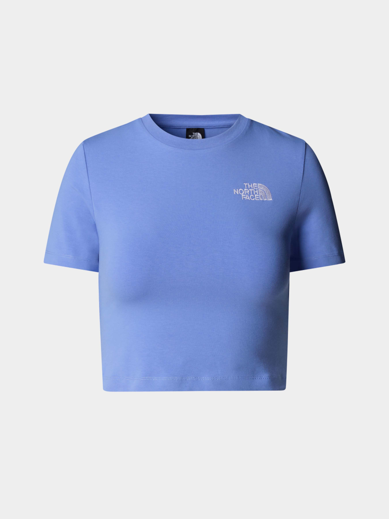 Футболка The North Face S/S Essential Cropped Slim модель NF0A55AO0YI1 Фото
