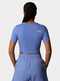Футболка The North Face S/S Essential Cropped Slim модель NF0A55AO0YI1 Фото