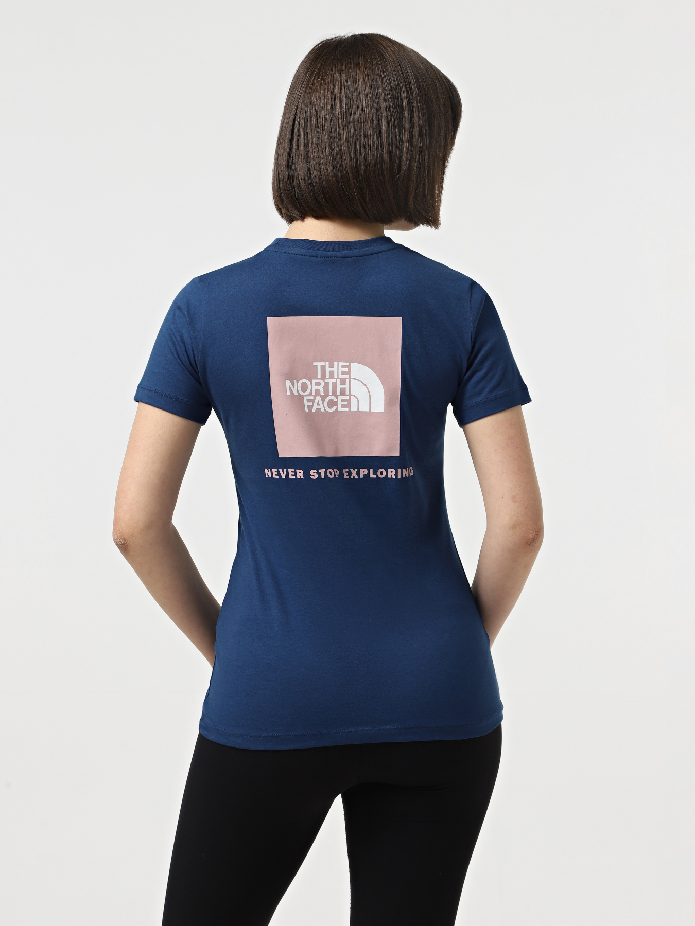 Футболка The North Face S/S Box Nse Slim модель NF0A87NMB4O1 Фото