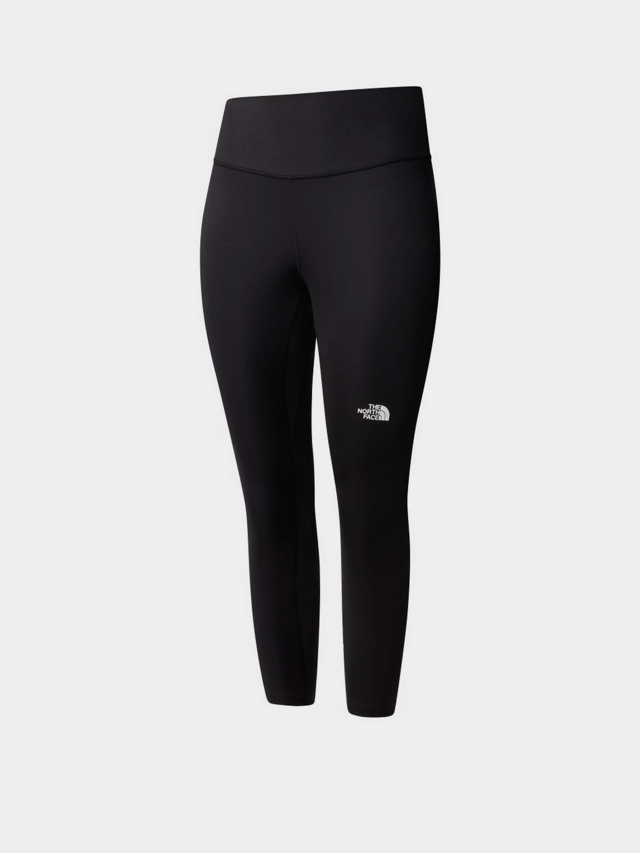 Жіночі Спортивні леггінси The North Face Plus Size Flex High Rise 7/8 (N7018) колір чорний, матеріал поліестер/еластан The North Face - купити в Україні
