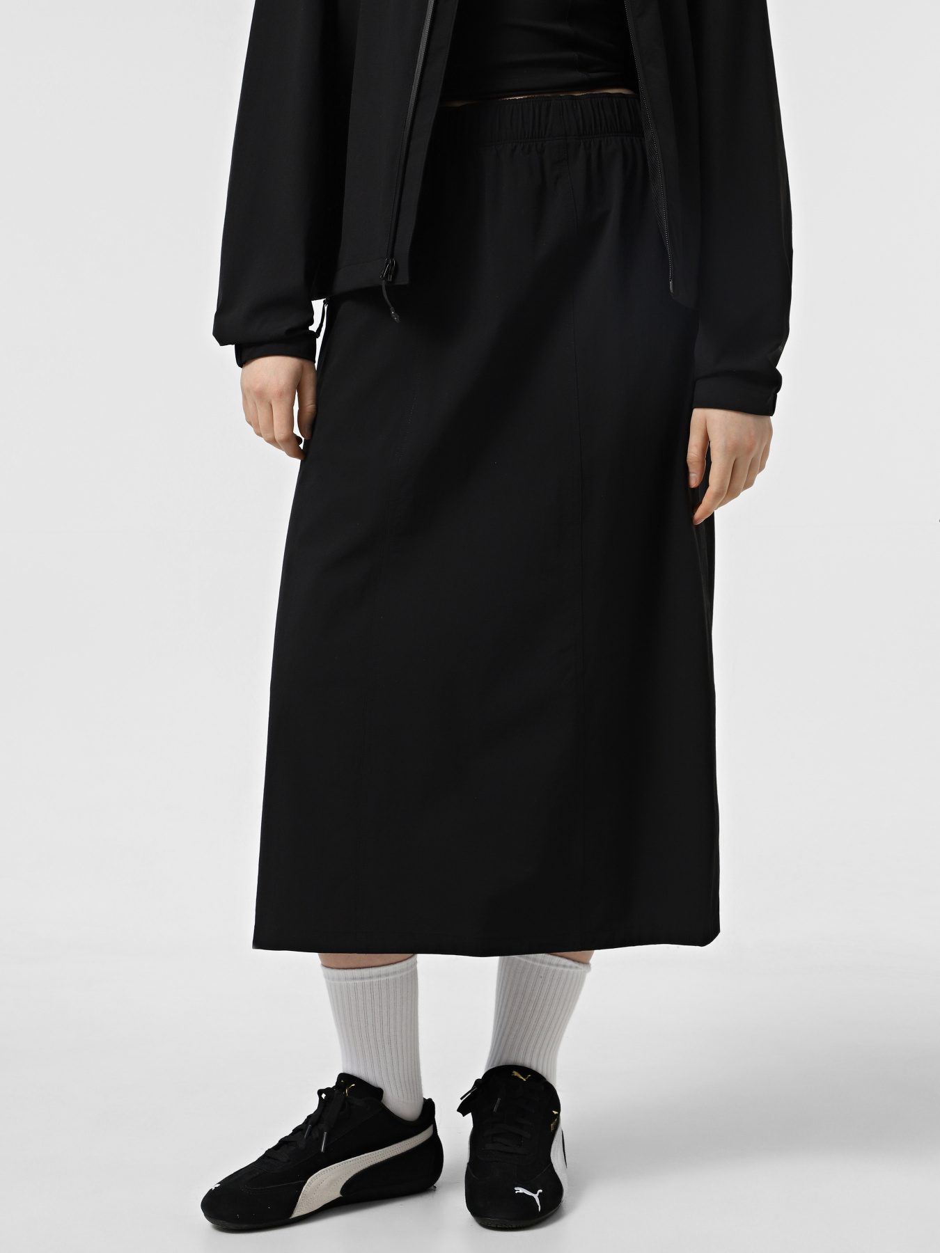 Спідниця міді The North Face Dome Wind модель NF0A8B92JK31 Фото