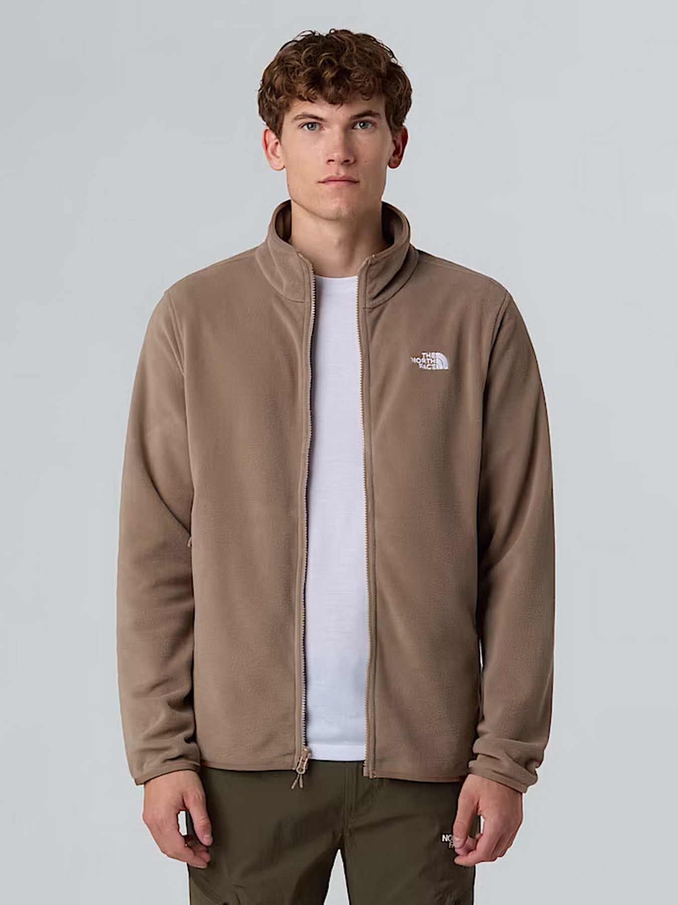 Флісова кофта The North Face Glacier модель NF0A8D0RBOW1 Флісова кофта The North Face Glacier модель NF0A8D0RBOW1 Фото