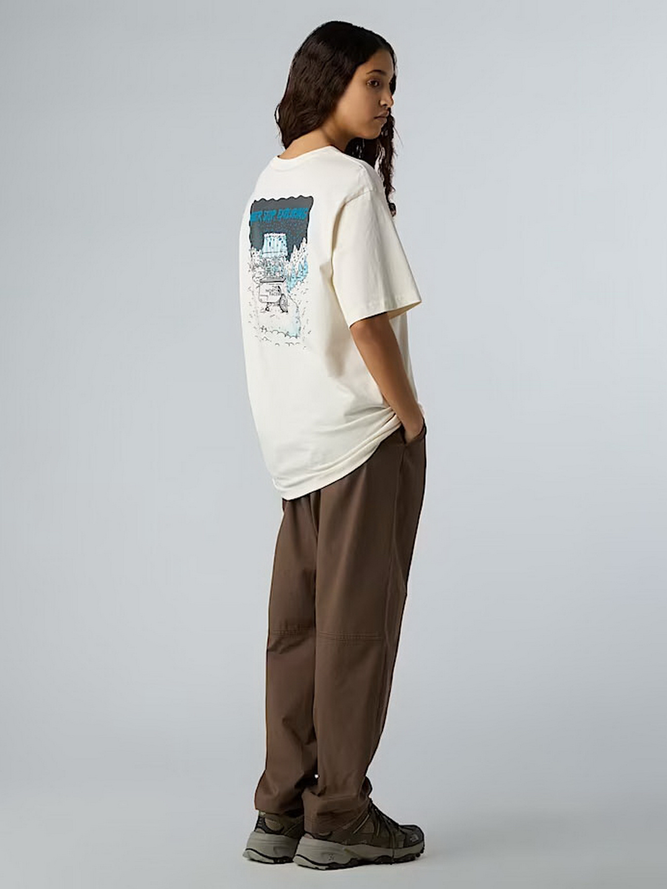 Футболка The North Face Powder Days модель NF0A8E4DQLI1 Футболка The North Face Powder Days модель NF0A8E4DQLI1 Фото