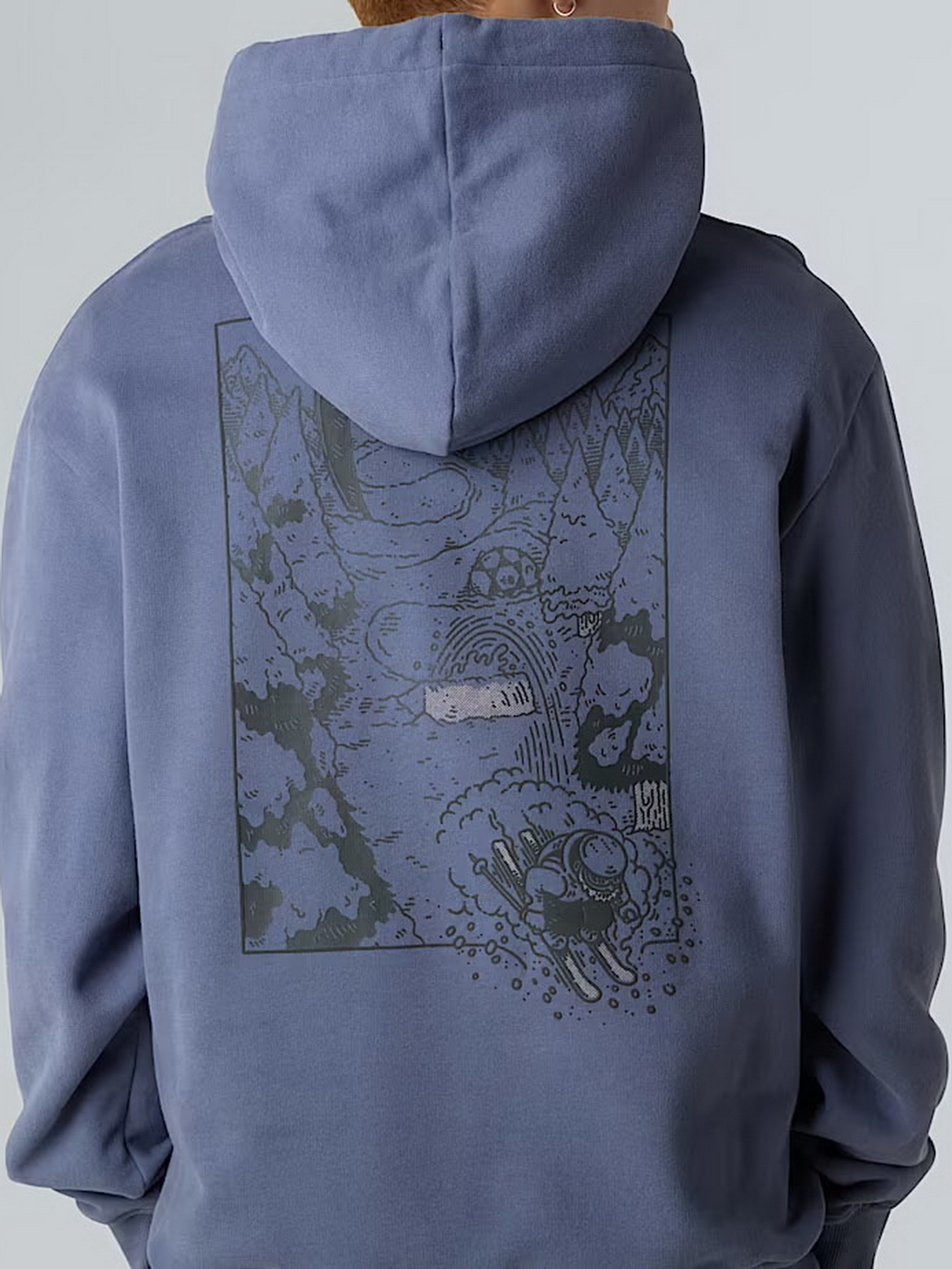 Худі The North Face Powder Days модель NF0A8E4GBTR1 Худі The North Face Powder Days модель NF0A8E4GBTR1 Фото