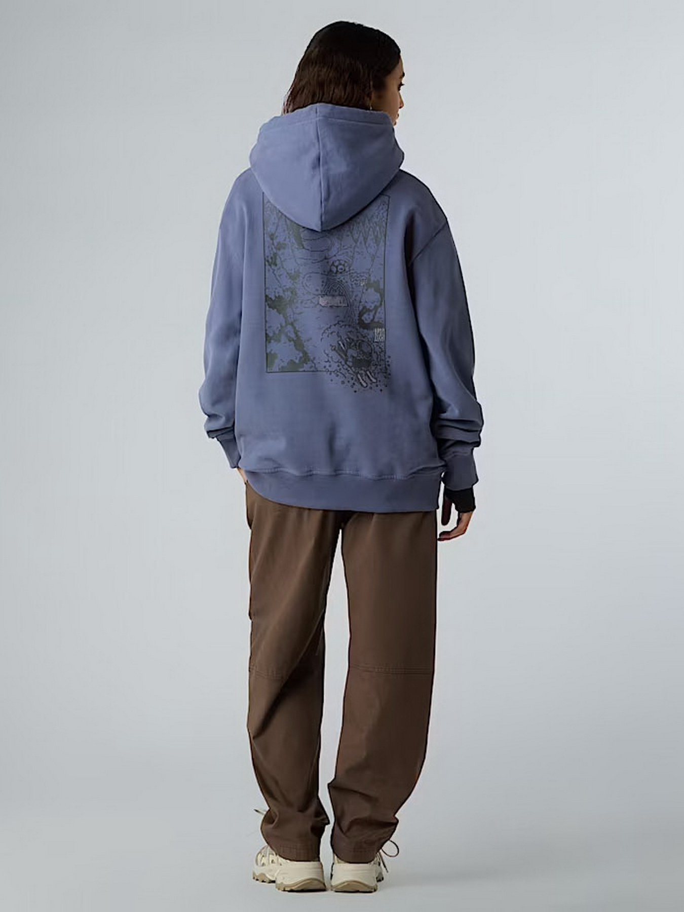 Худі The North Face Powder Days модель NF0A8E4GBTR1 Худі The North Face Powder Days модель NF0A8E4GBTR1 Фото