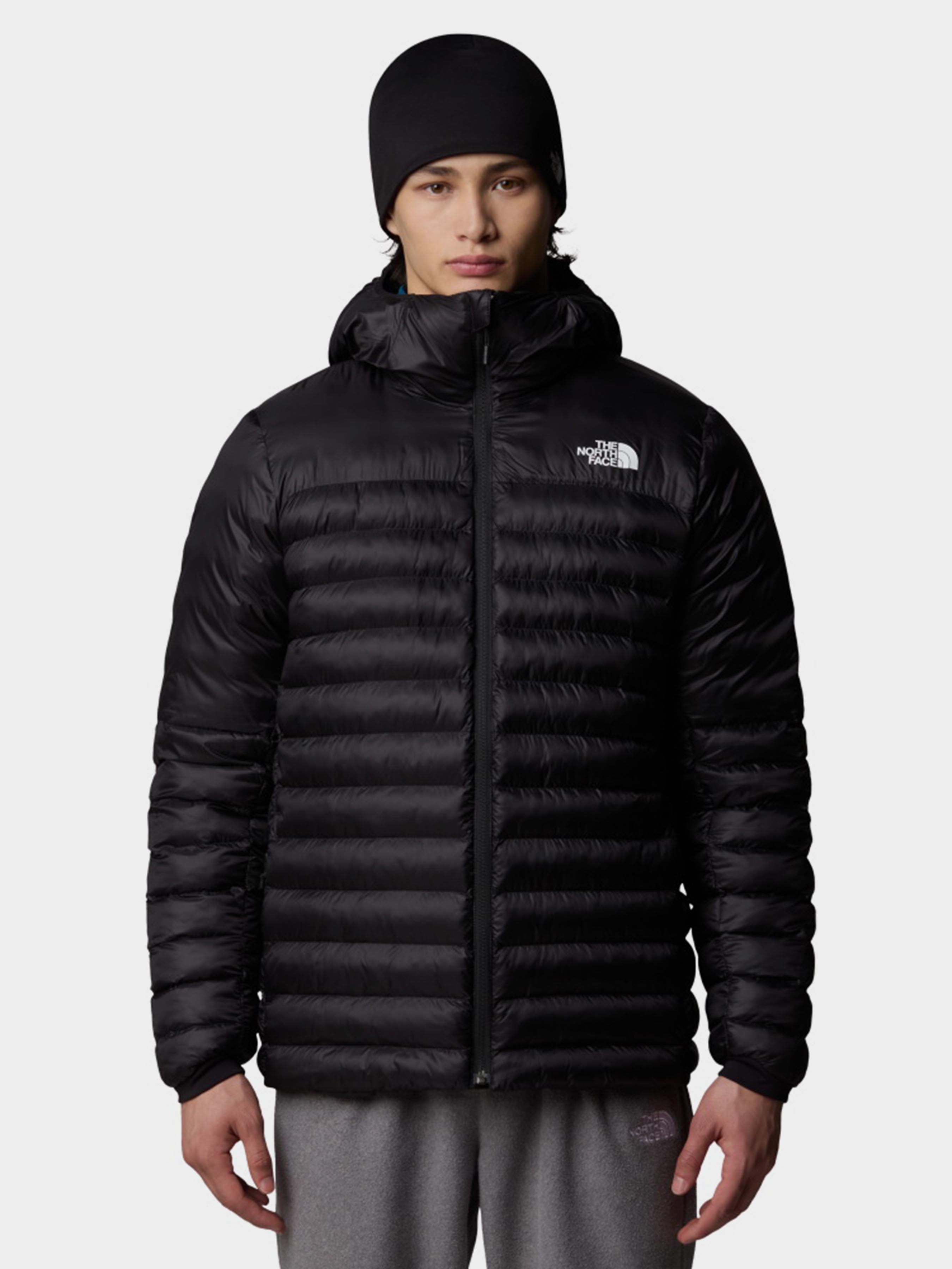 Чоловіча Зимова куртка The North Face Terra Peak  (N7185) колір чорний, матеріал нейлон