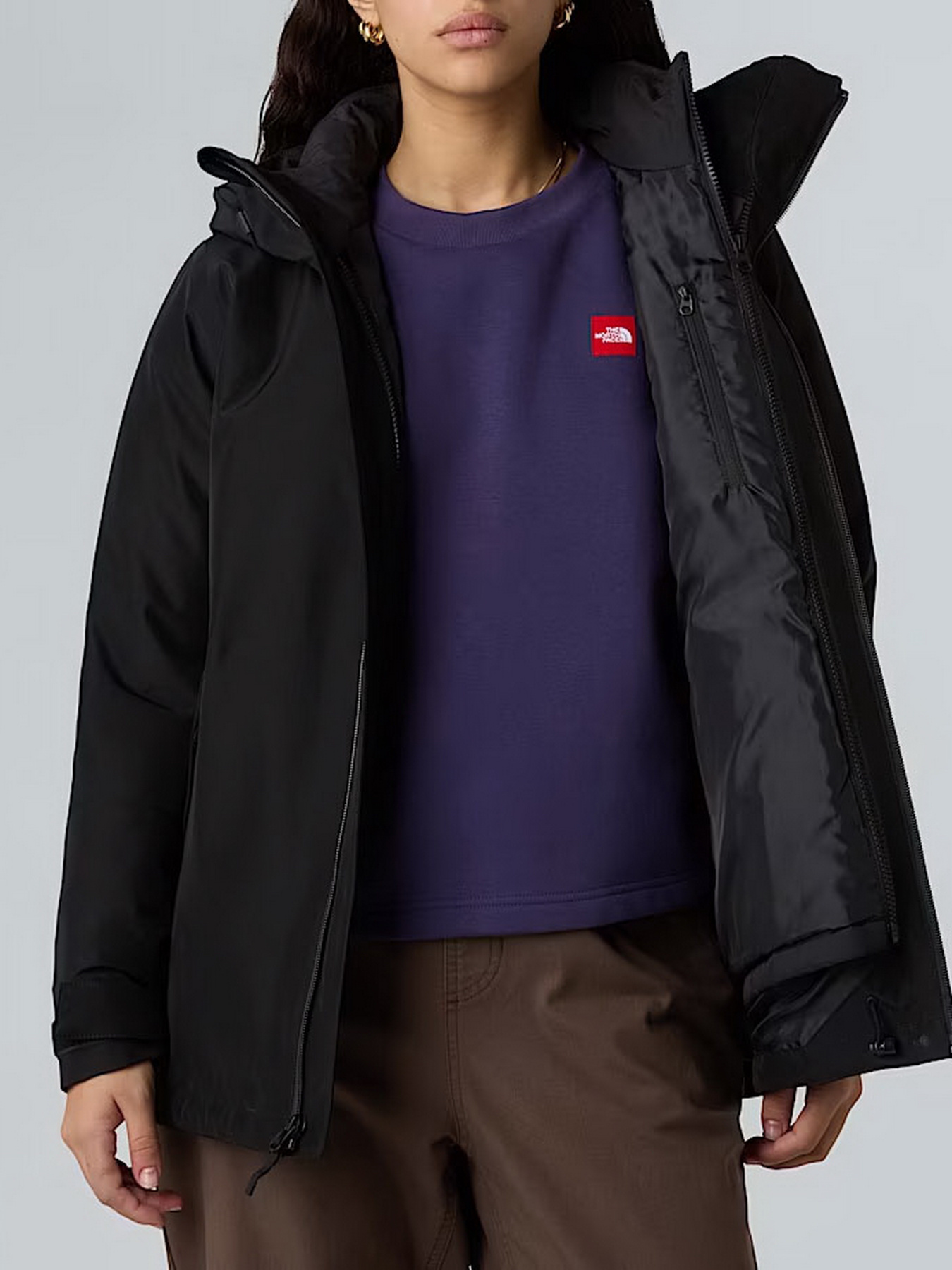 Зимова куртка The North Face Carto Mono Triclimate модель NF0A8D3DJK31 Зимова куртка The North Face Carto Mono Triclimate модель NF0A8D3DJK31 Фото
