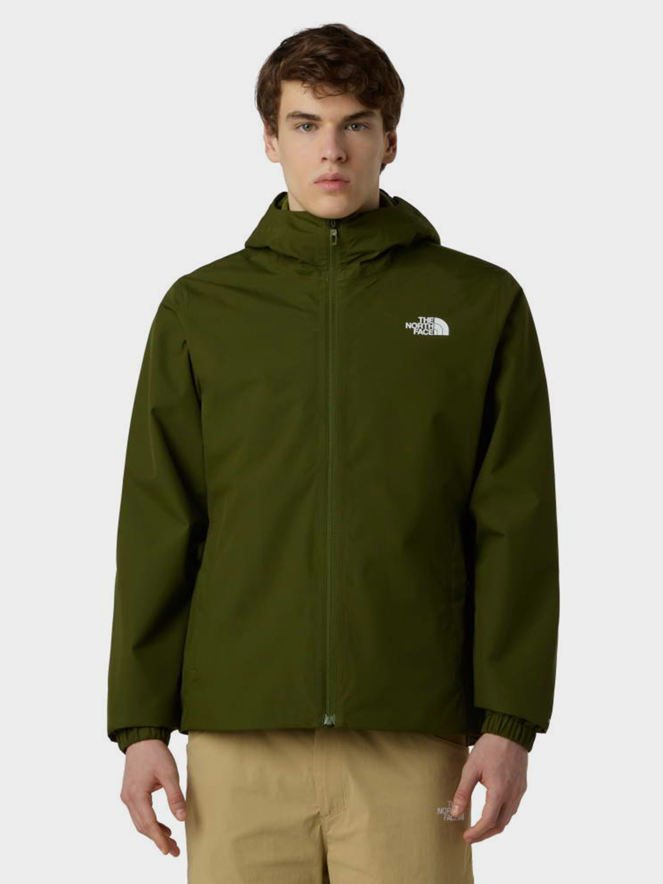Чоловічий Аутдор та гірськолижна куртка The North Face M QUEST MONO JACKET (N7377) колір оливковий, матеріал поліестер