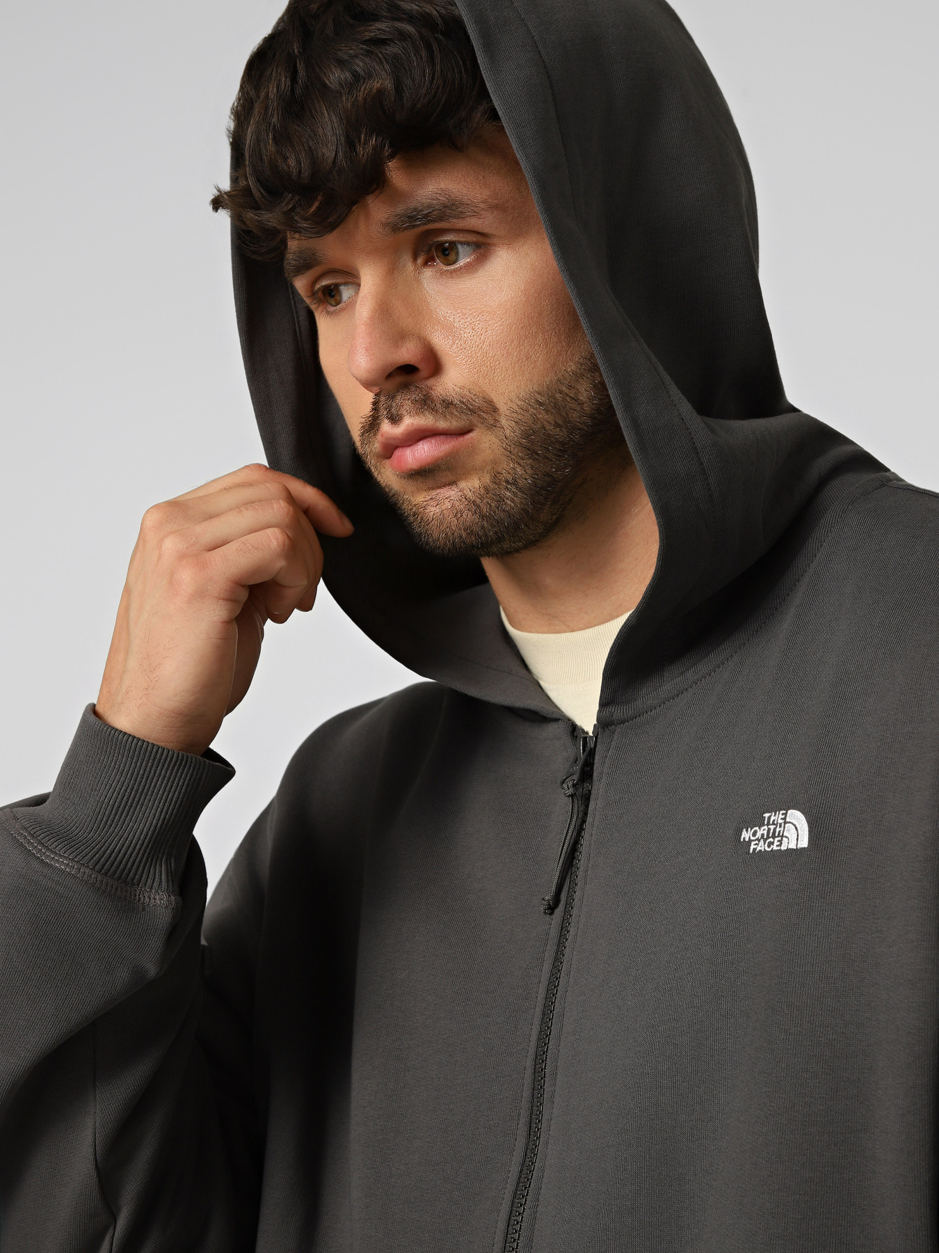 Худі та світшоти The North Face U ESSENTIAL OVERSIZE FULL ZIP модель NF0A8GQGRHI1 Фото