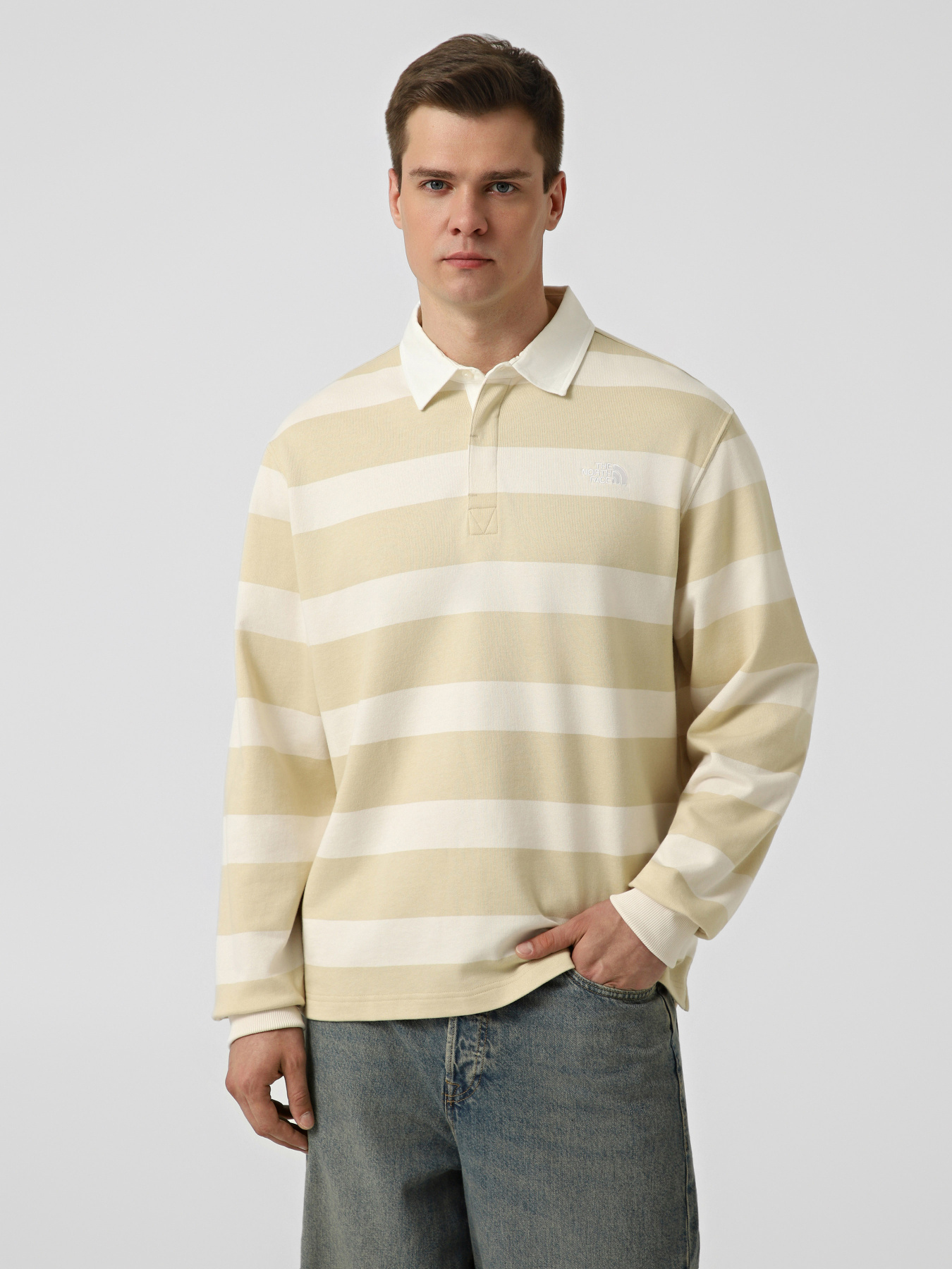 Футболки и поло The North Face U RUGBY POLO SWEATSHIRT модель NF0A8GAWJN51 Фото