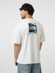 Футболки и поло The North Face M LIQUID BOX NSE OVERSIZE SHOR модель NF0A8G9WFN41 Фото
