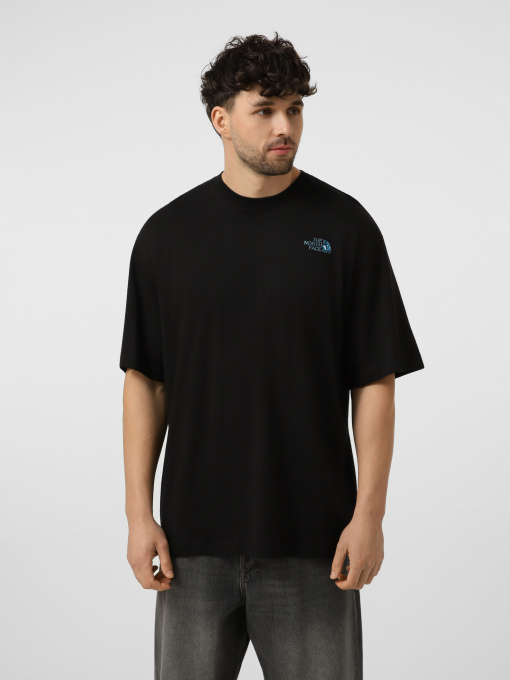 Футболка The North Face M LIQUID BOX NSE OVERSIZE SHOR модель NF0A8G9WJK31 Фото