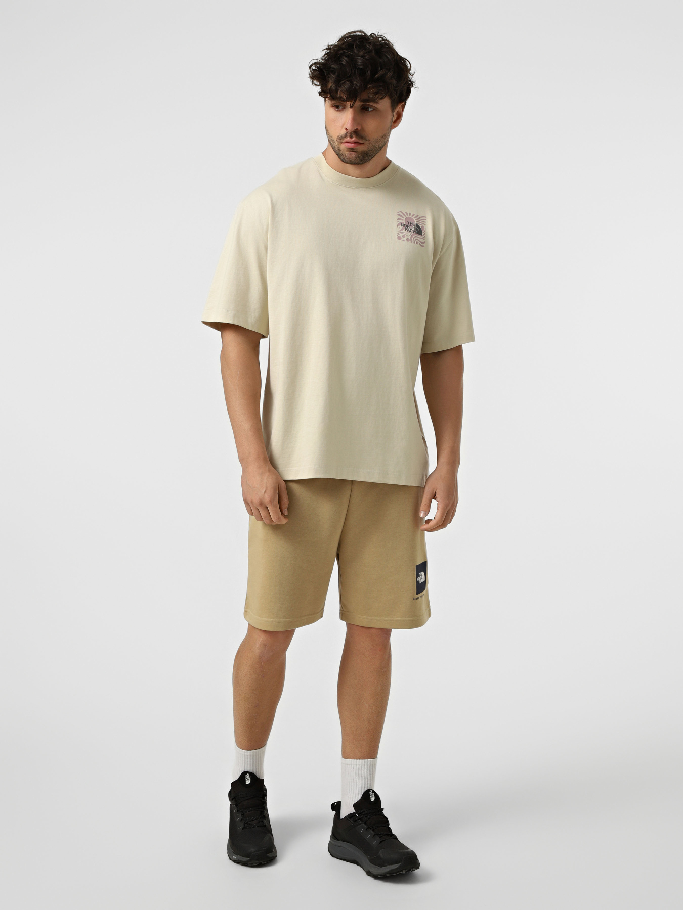 Футболки и поло The North Face M SUN OVERSIZE SHORT SLEEVE TE модель NF0A8GA0DOM1 Фото