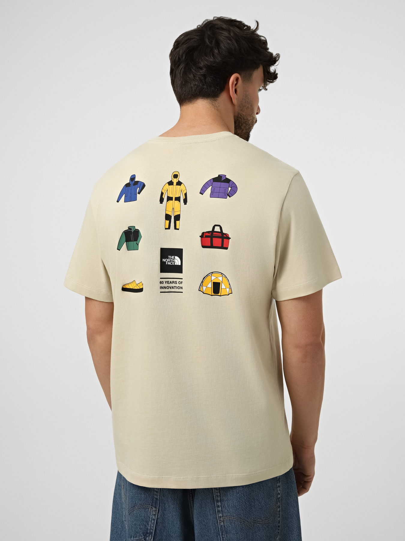 Футболки и поло The North Face M ICON CELEBRATION REGULAR SHO модель NF0A8GASDOM1 Фото