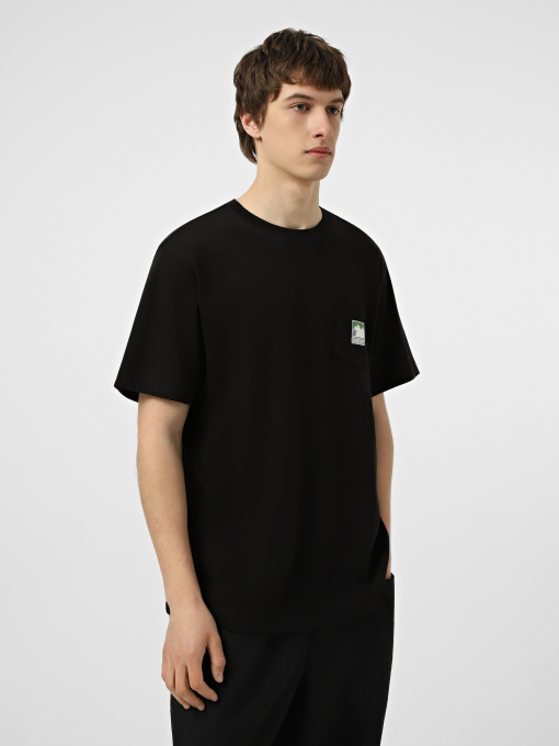 Футболка The North Face M MOUNTAIN LOGO RELAXED SHORT модель NF0A8GUUJK31 Фото