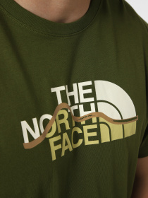 Футболки и поло The North Face M MOUNTAIN LINE REGULAR SHORT модель NF0A8GUXBRI1 Фото
