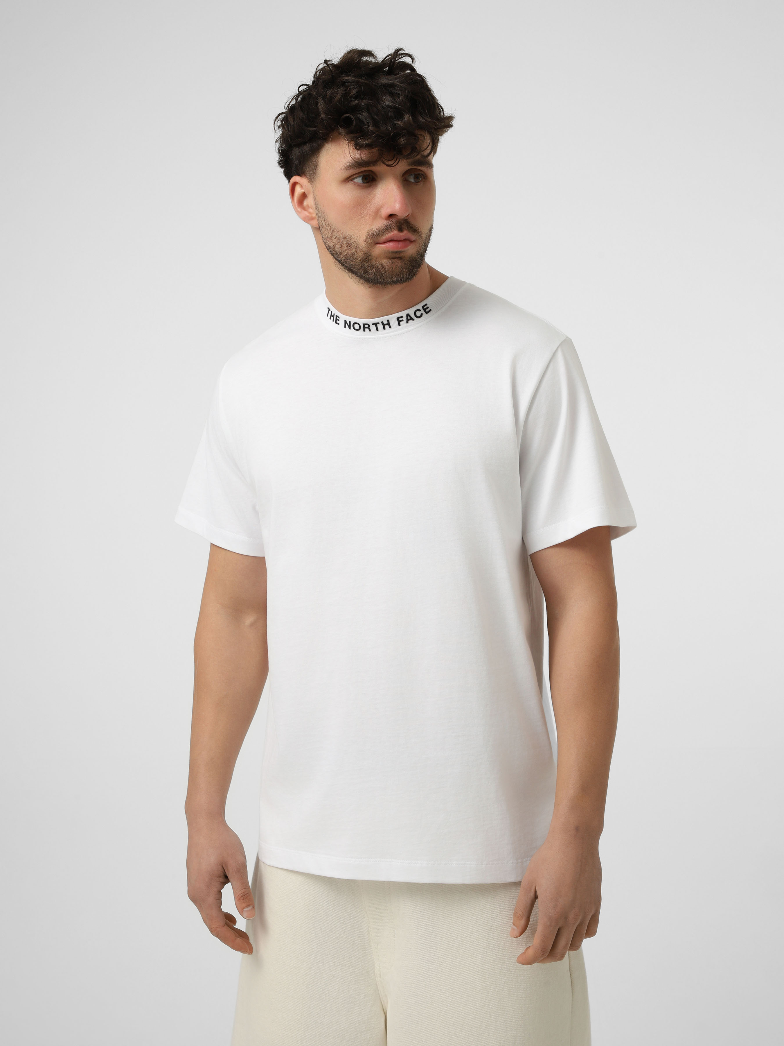 Бавовняна Чоловіча Футболка The North Face M ZUMU RELAXED SHORT SLEEVE TE (N7542) колір білий