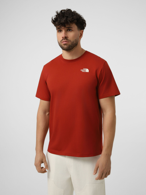 Футболка The North Face M VERTICAL REGULAR SHORT SLEEV модель NF0A8GV1G6I1 Фото