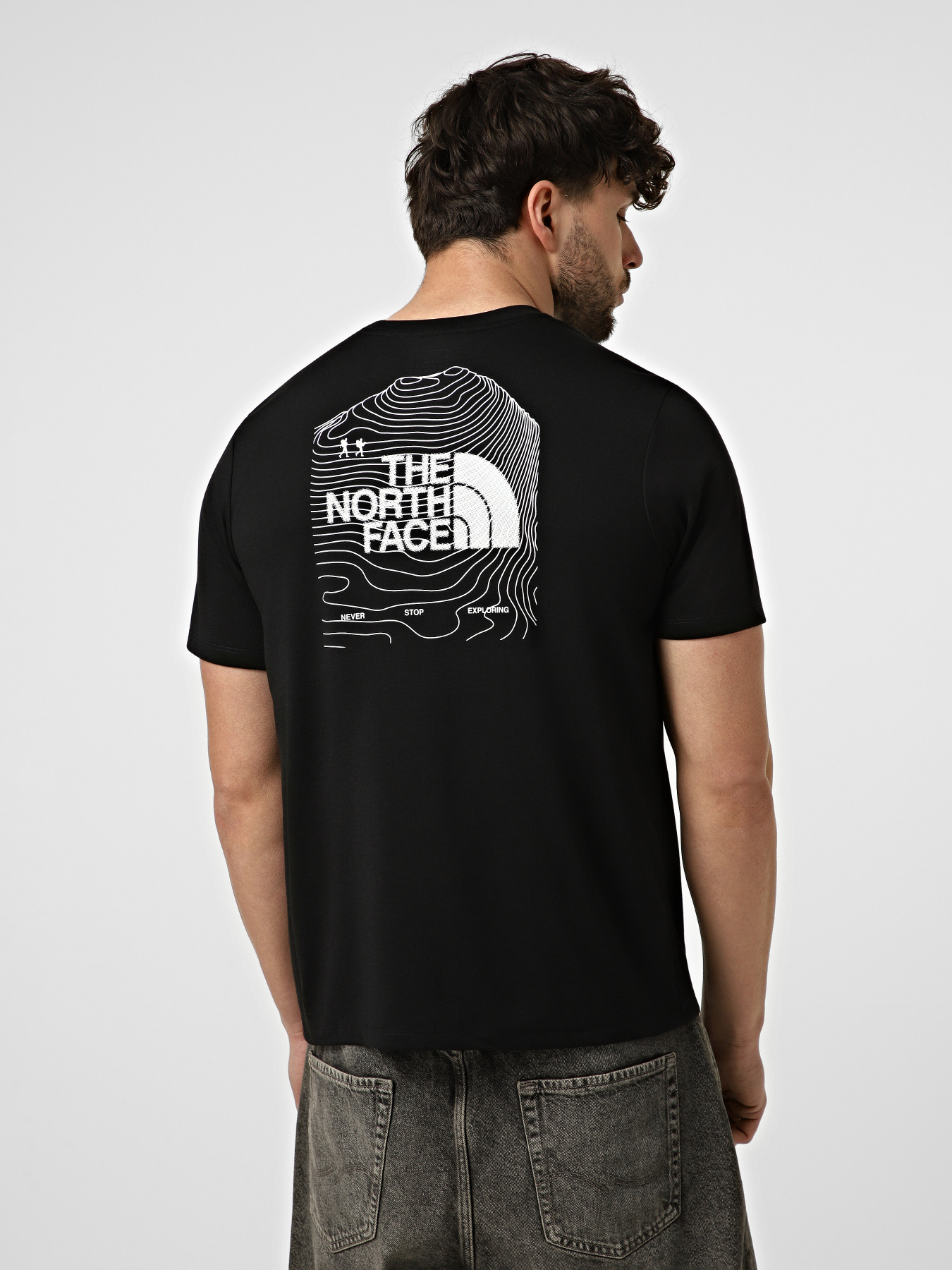 Футболки и поло The North Face M BITMAP LOGO SHORT SLEEVES TE модель NF0A8FTVJK31 Фото