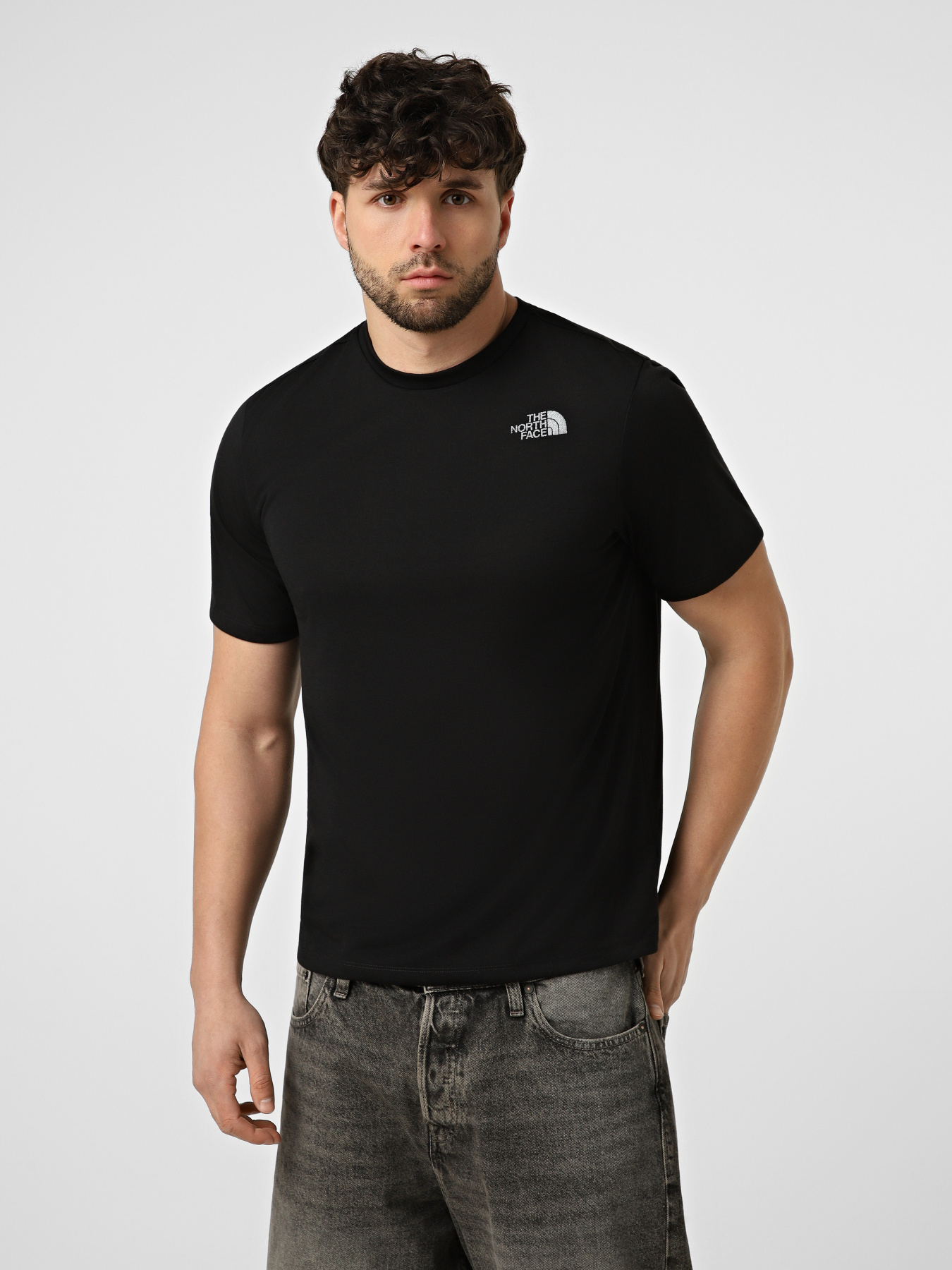 Футболки и поло The North Face M BITMAP LOGO SHORT SLEEVES TE модель NF0A8FTVJK31 Фото