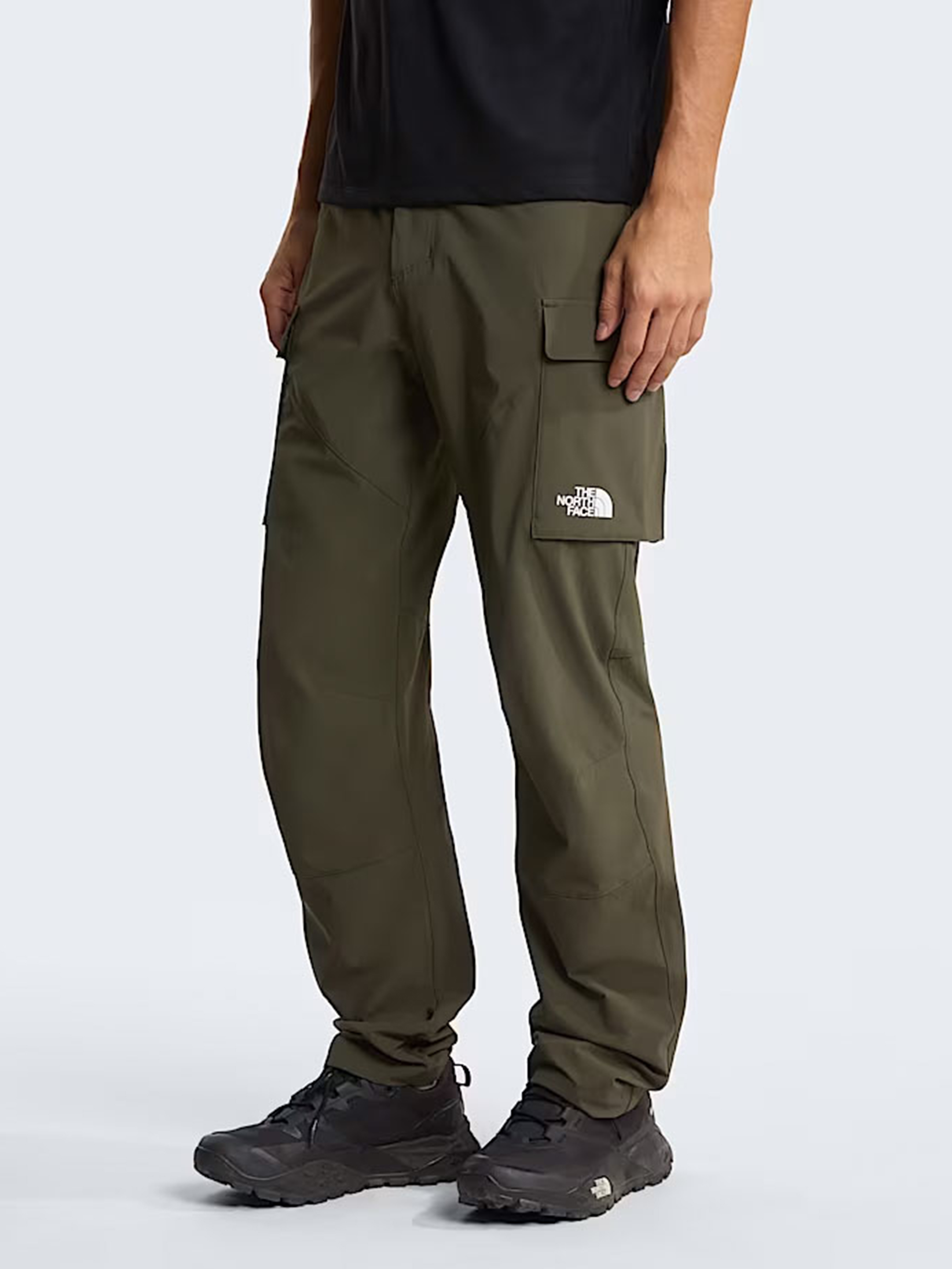 Чоловіче Карго The North Face M EXPLORATION CARGO PANTS (N7572) колір хакі, матеріал нейлон/еластан