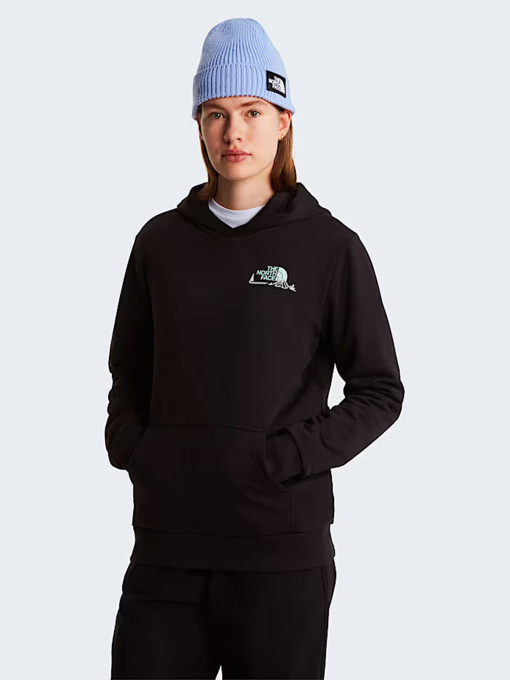 Худи The North Face W MONTE REGULAR HOODIE-GRAPHIC модель NF0A8GAAJK31 Фото