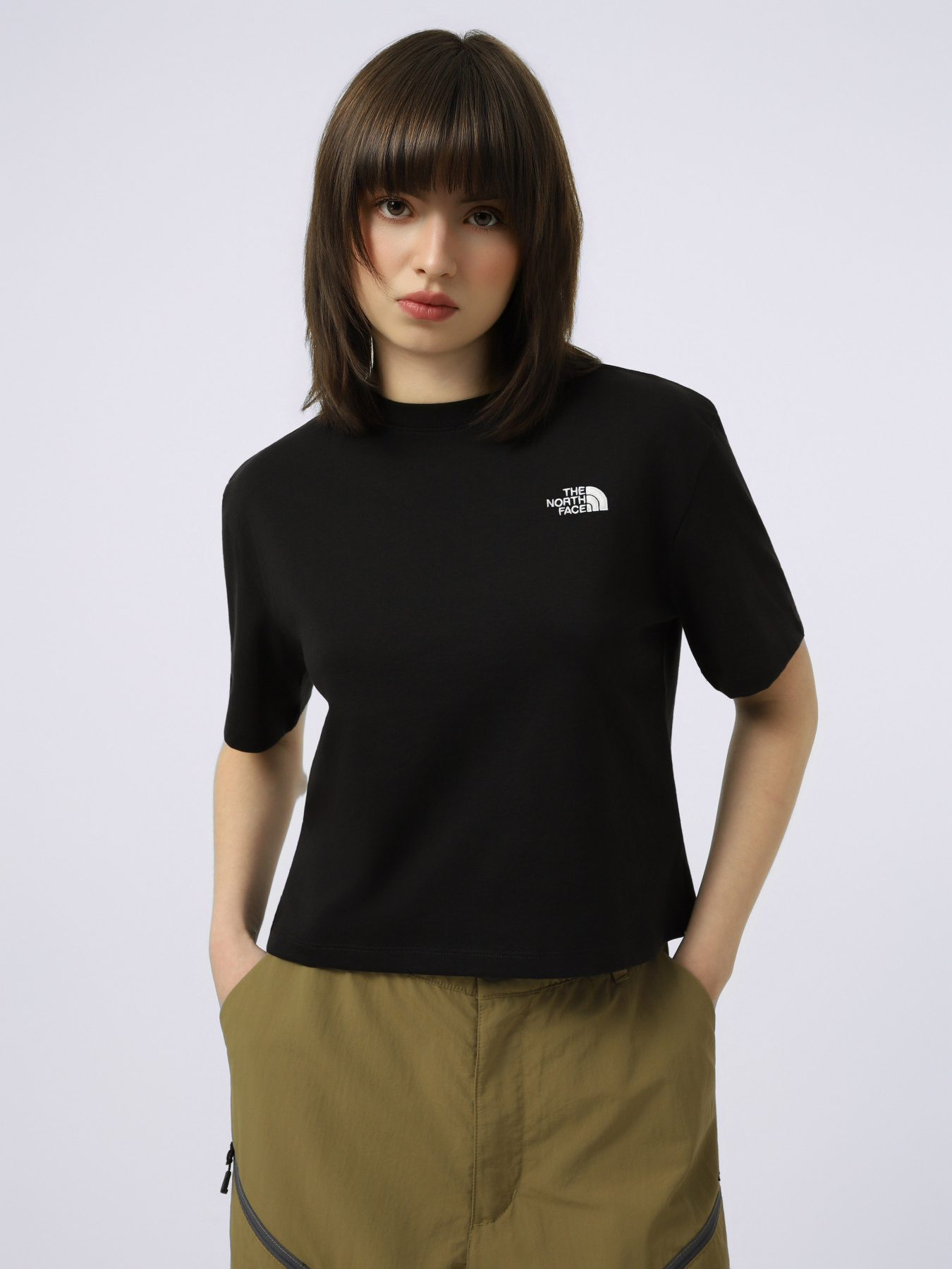 Футболки и поло The North Face W EVOLUTION SIMPLE DOME CROP R модель NF0A8FDHJK31 Фото