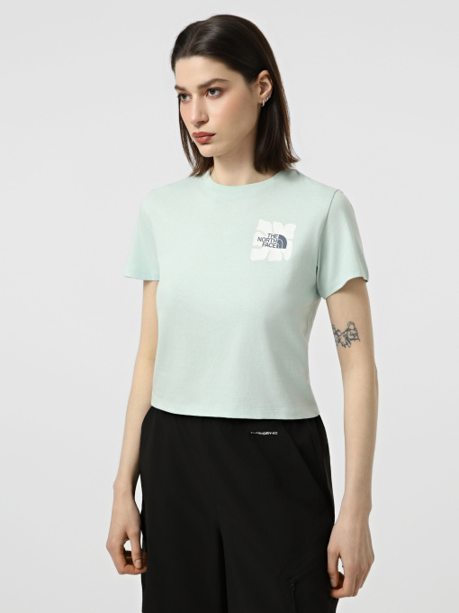 Футболки и поло The North Face W SUN REGULAR SHORT SLEEVE CUT модель NF0A8GQSG701 Фото