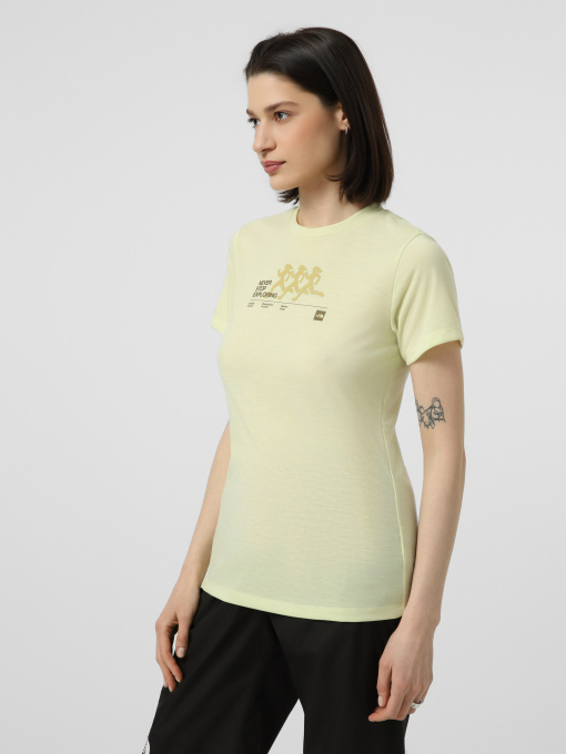 Футболки і поло The North Face W BITMAP SILHOUETTE SHORT SLEE модель NF0A8G0CG6O1 Фото