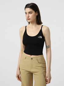 Футболки и поло The North Face W SIMPLE DOME SLIM CROP TANK модель NF0A55AQJK31 Фото