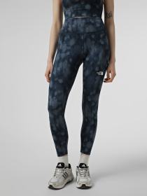 Брюки The North Face W FLEX 25IN TIGHT - PRINT модель NF0A8BQSJZ91 Фото
