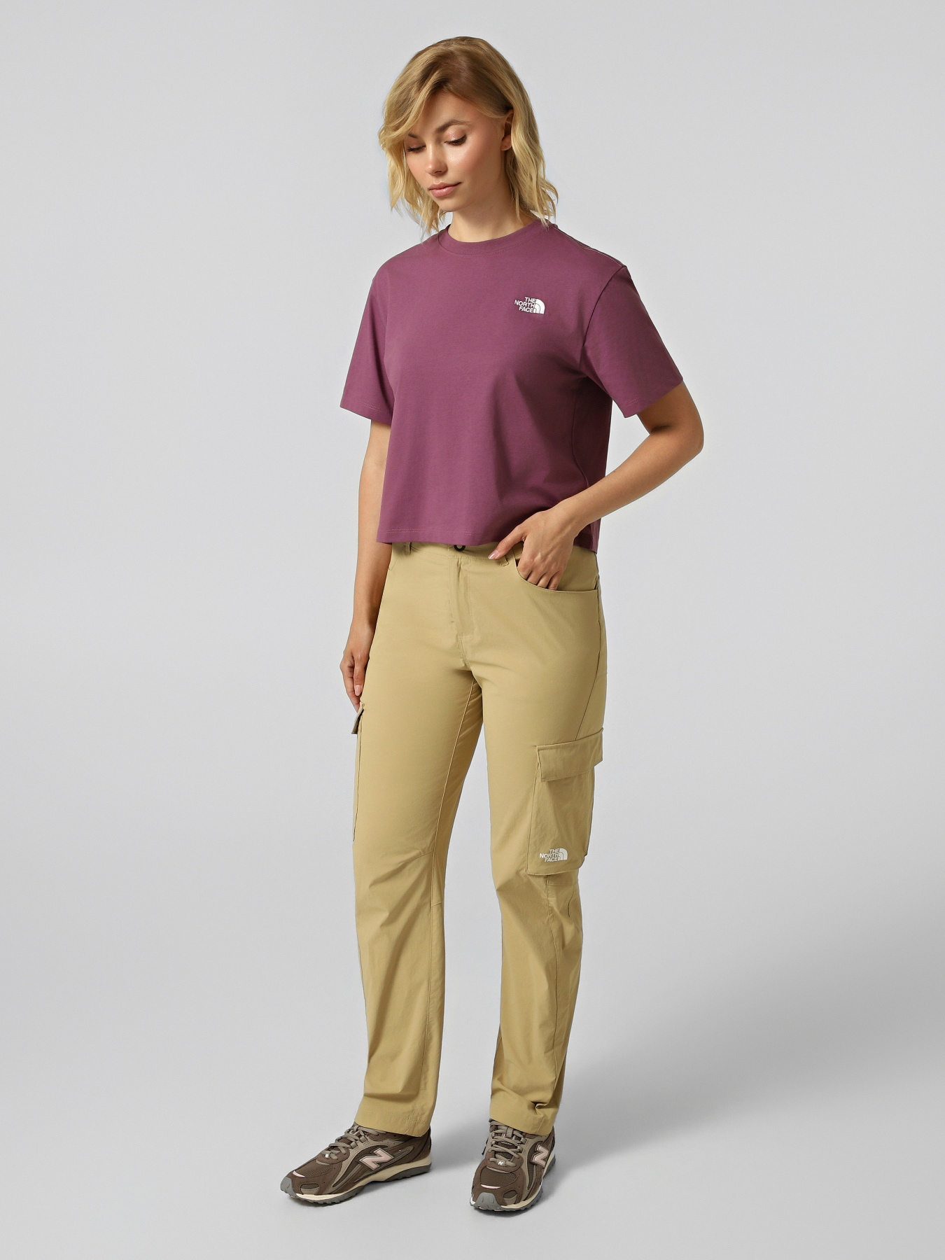 Штани The North Face W EXPLORATION CARGO PANTS модель NF0A8ECBLK51 Фото