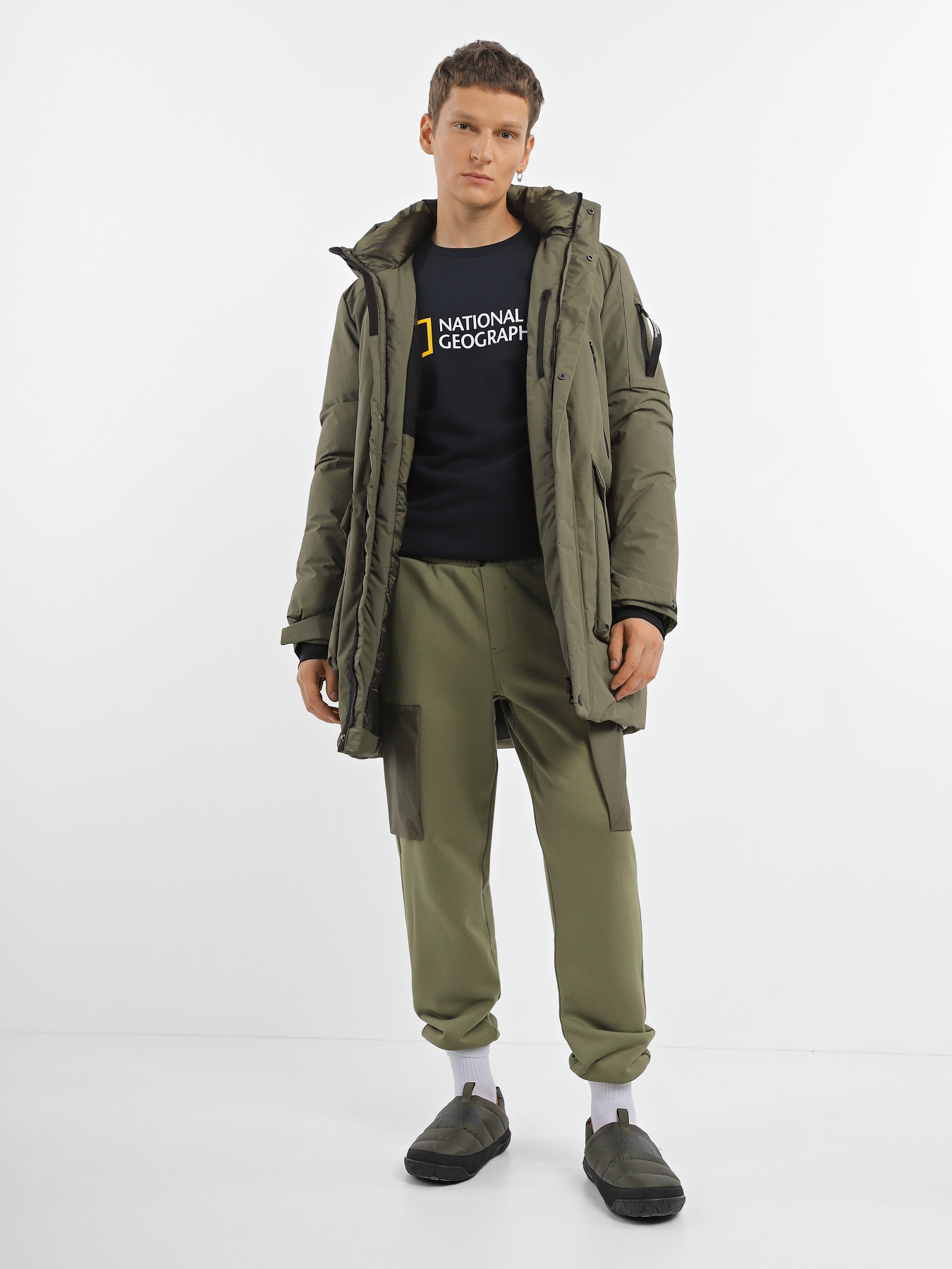 Парка National Geographic Urban Explorer Hood модель M121-01-507_оливковий Фото