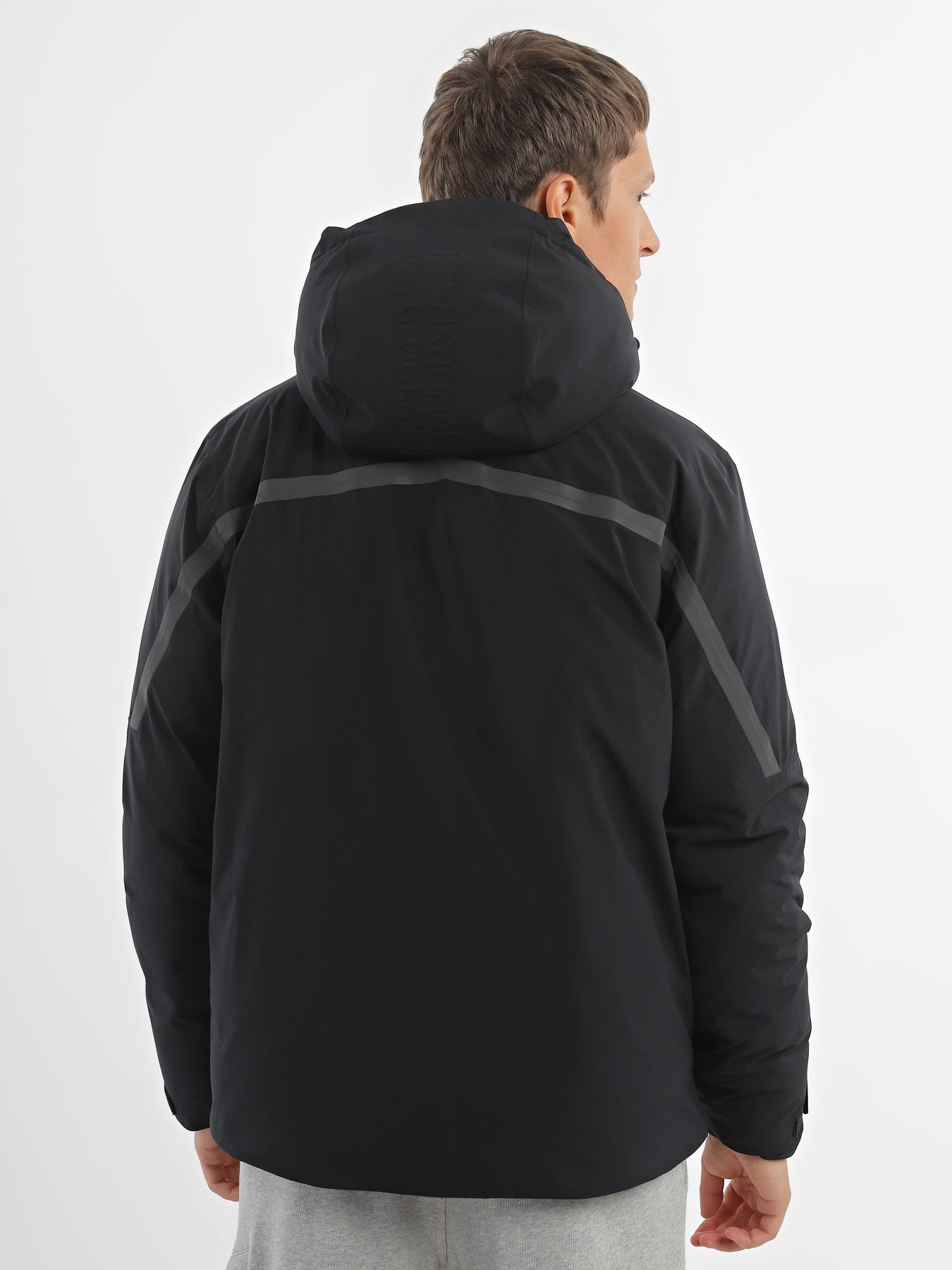 Зимова куртка National Geographic Iconic Explorer Hodded модель M121-01-529_чорний Фото