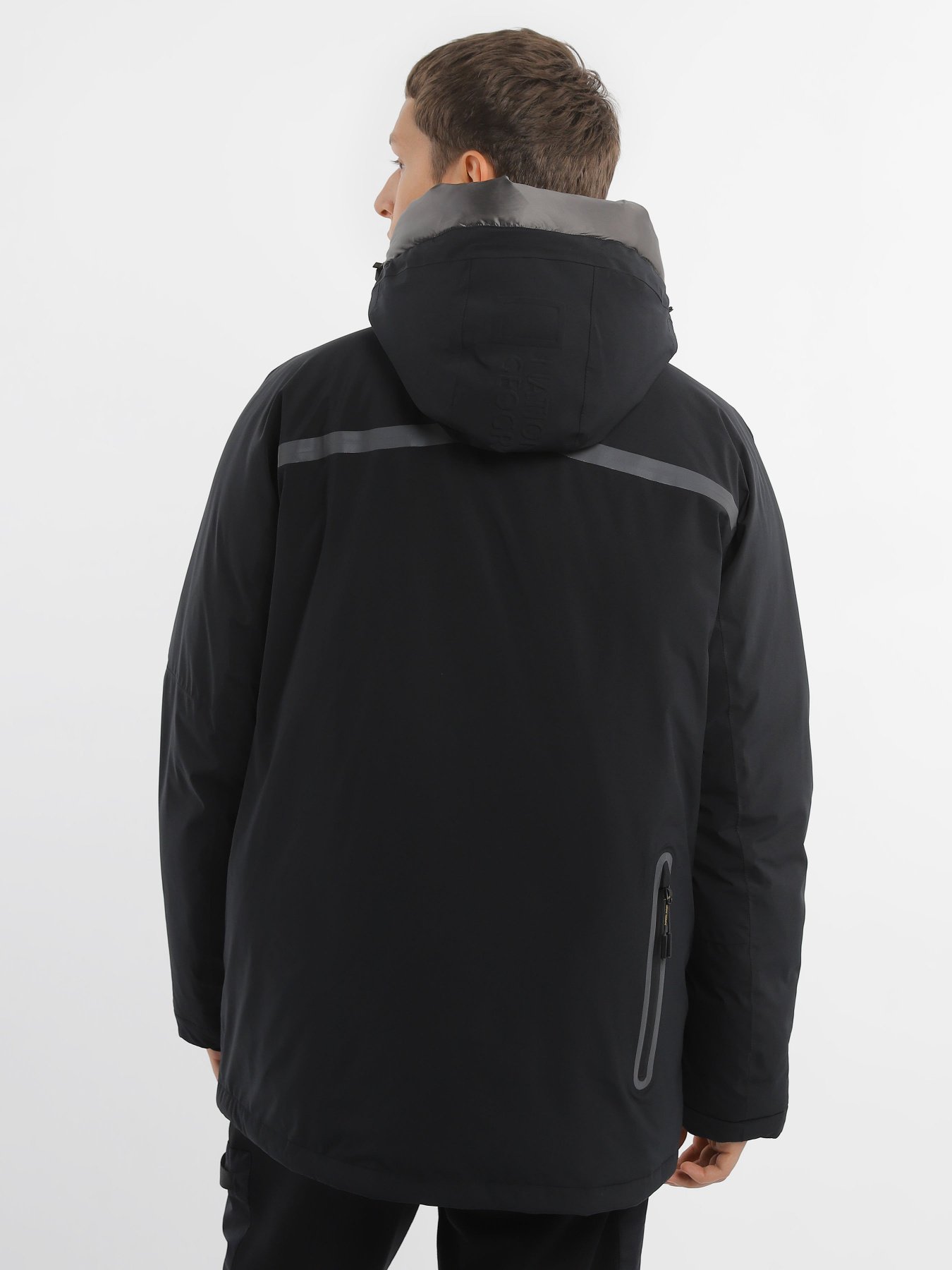 Парка National Geographic Iconic Explorer Hooded модель M121-01-530_чорний Фото