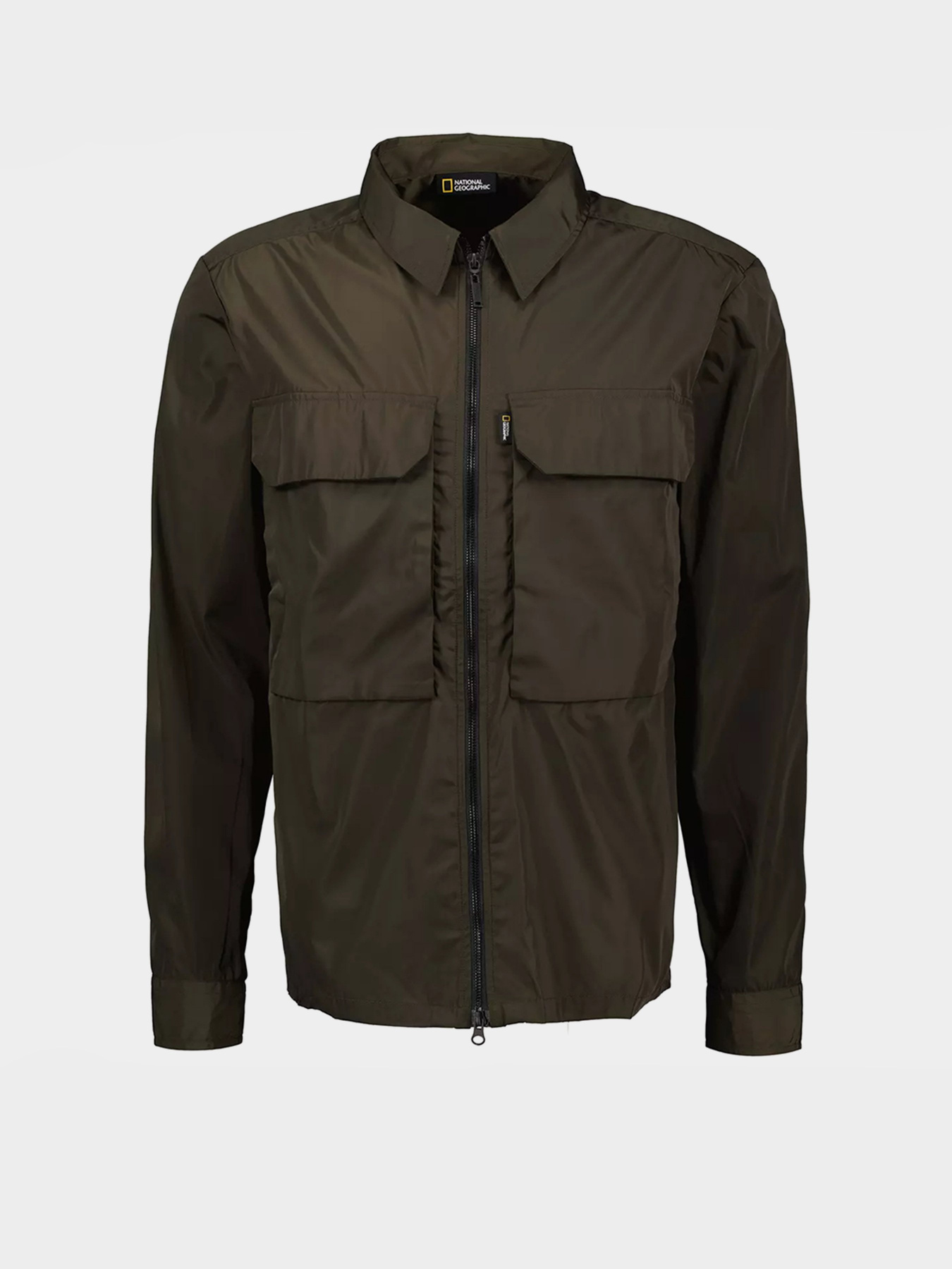 Демисезонная куртка National Geographic City Adventurer Zipped модель M121-01-532_хакі Фото