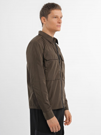 Демисезонная куртка National Geographic City Adventurer Zipped модель M121-01-532_хакі Фото