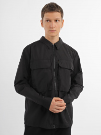 Демисезонная куртка National Geographic City Adventurer Zipped модель M121-01-532_чорний Фото