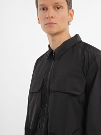 Демисезонная куртка National Geographic City Adventurer Zipped модель M121-01-532_чорний Фото