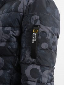 Демисезонная куртка National Geographic No Goose модель M121-01-533_комб. Фото