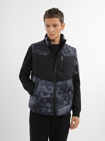 Жилет National Geographic модель M121-01-534_синій комб. Фото