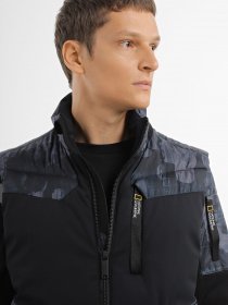 Жилет National Geographic модель M121-01-534_синій комб. Фото