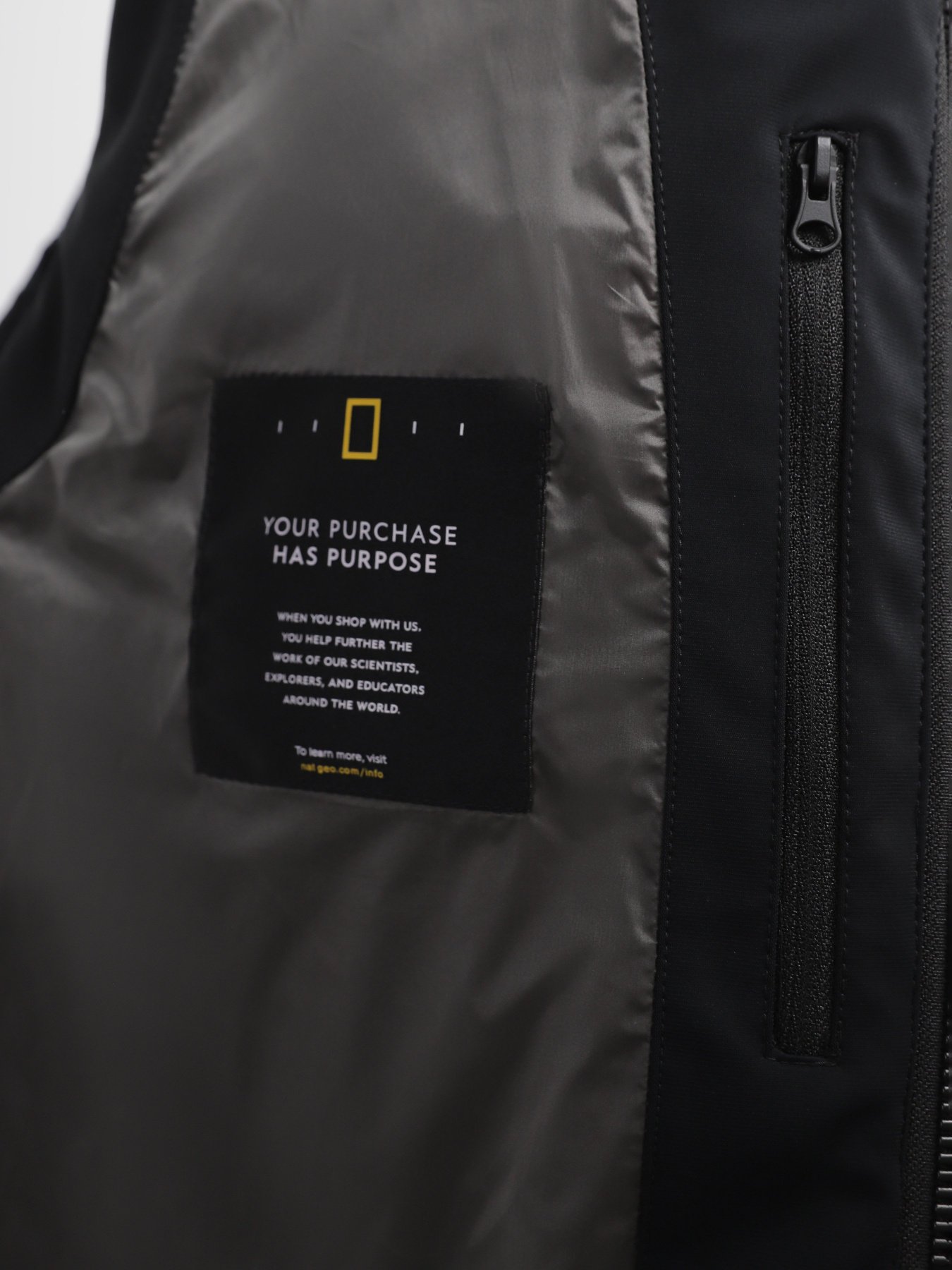 Жилет National Geographic модель M121-01-534_синій комб. Фото