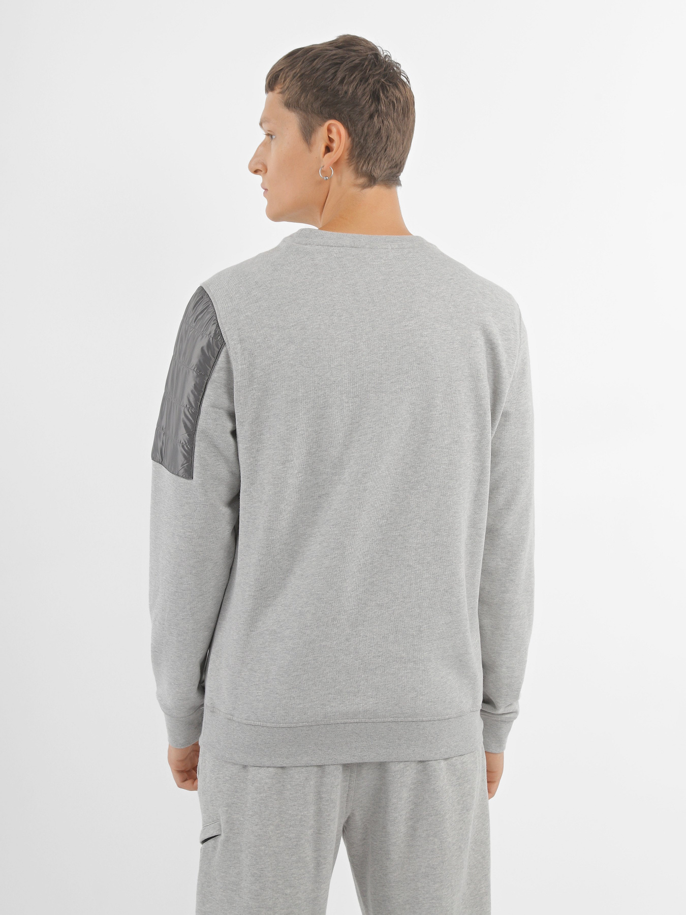 Світшот National Geographic Advanced Foundation Crew Neck модель M121-02-555_сірий комб. Світшот National Geographic Advanced Foundation Crew Neck модель M121-02-555_сірий комб. Фото