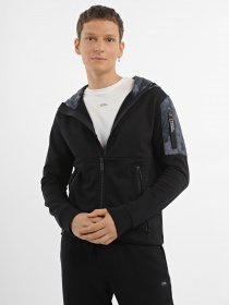 Кофта National Geographic Advanced Foundation Zipped модель M121-02-556_чорний комб. Фото